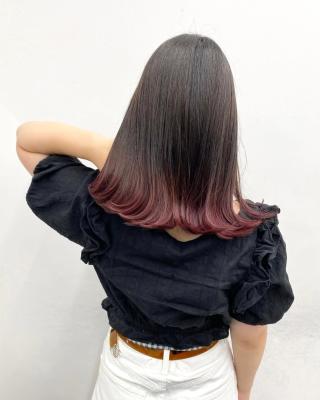 ピンク系グラデーション