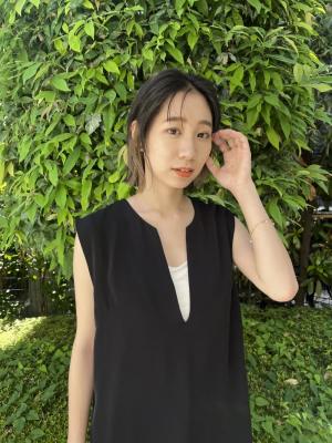 ミニボブ　ボブ　切りっぱなしボブ
