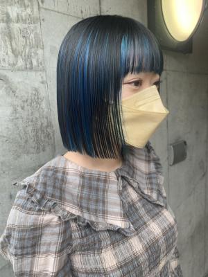 ミニボブ　ボブ　切りっぱなしボブ