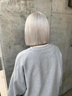 ミニボブ　ボブ　切りっぱなしボブ