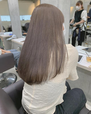 髪質改善/ミディアムヘア/ボブ/白髪染め/韓国ヘア/京都のイメージ画像