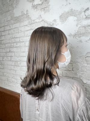 グレージュブリーチなし10代20代9900円