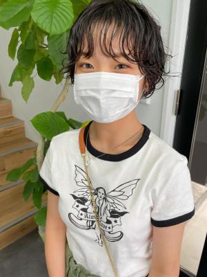 【mood】ショートヘア/パーマ/前髪
