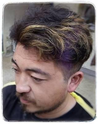 ヘアカラーメッシュ