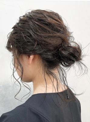 ヘアセット/アップアレンジ/編み下ろし/ハーフアップ/中野 ヘアセット/アップアレンジ/編み下ろし/ハーフアップ/中野のイメージ画像