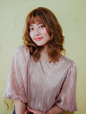 ゆるふわ巻き髪レイヤー