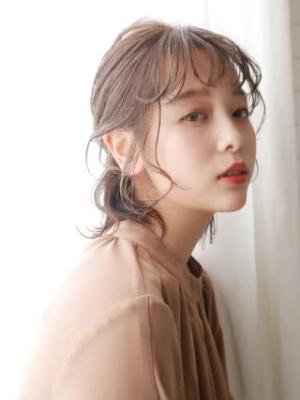 三軒茶屋_レディース_ヘアセット_ヘアアレンジ_ミディアム