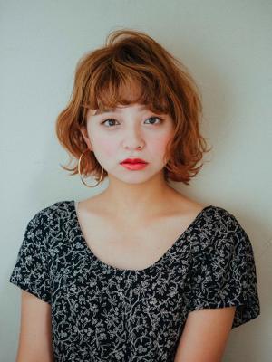 くびれウェーブボブ