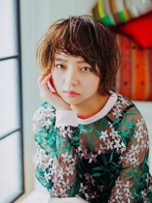 ニュアンスショートボブ