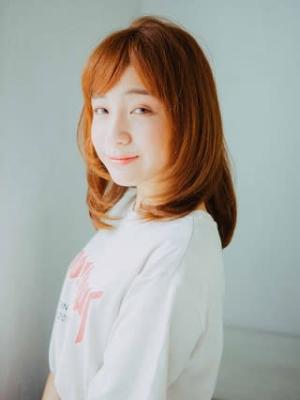 シースルーバングミディ