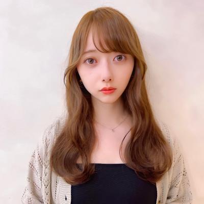 【金沢】逆三角カバー/韓国ヘア/ワンホンヘア/くびれロング