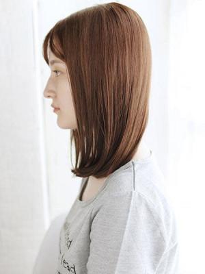 大人可愛いナチュラルロブ