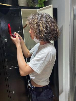 ハードパーマ　くるくるパーマ　ボブパーマ　ウルフパーマ