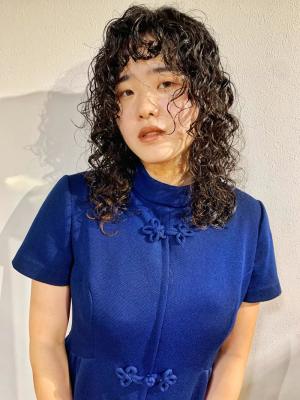 ハードパーマ　くるくるパーマ　ボブパーマ　ウルフパーマ