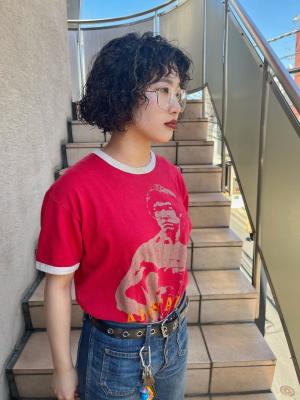 ハードパーマ　くるくるパーマ　ボブパーマ　ウルフパーマ