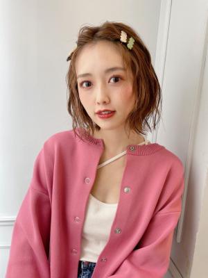 ボブスタイル ピンを使った簡単アレンジ【横浜】W