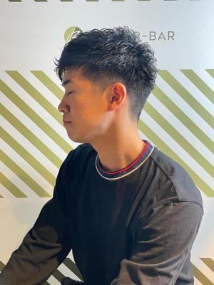 大人のパーマスタイル【BARBER-BAR】