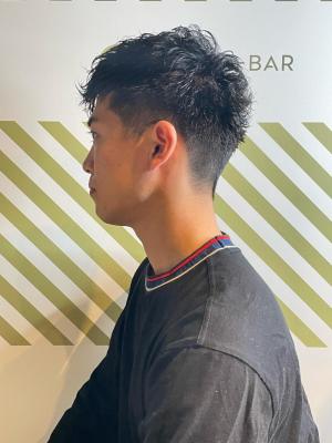 大人のパーマスタイル【BARBER-BAR】