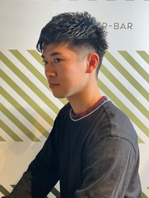 大人のパーマスタイル【BARBER-BAR】