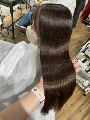 トリートメント　ヘアケア　透明感カラー