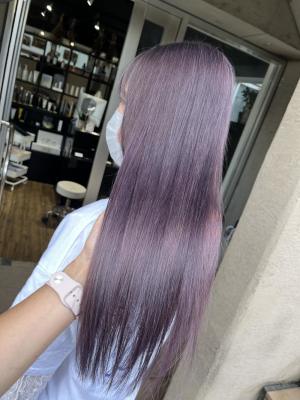 トリートメント　ヘアケア　透明感カラー