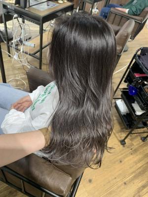 トリートメント　ヘアケア　透明感カラー
