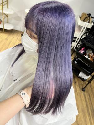 トリートメント　ヘアケア　透明感カラー