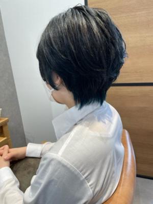 ☆ダークネイビー×ハンサムショート☆ ☆ダークネイビー×ハンサムショート☆のイメージ画像