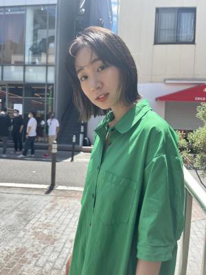 イヤリングカラー　インナーカラー　ハイライト