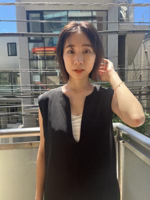 イヤリングカラー　インナーカラー　ハイライト