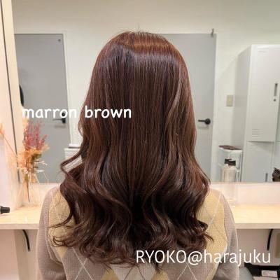 【担当RYOKO】marron brown