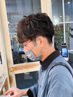 横浜☆ふんわりパーマ ニュアンスパーマ 癖毛風