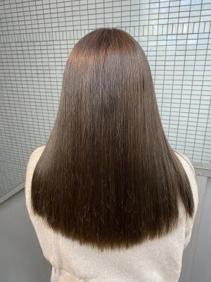 絹髪透明感寒色系ナチュラルカラー【イルミナカラー+TOKIOのイメージ画像