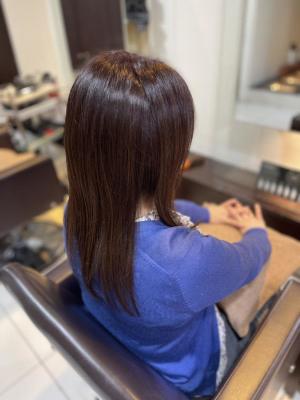 美髪イルミナカラー  ピンクバイオレット