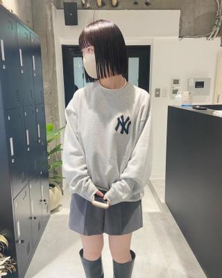 【mood】大人こなれヘアセンター分けボブシースルーバング