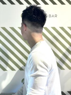 大人のモヒカンスタイル【BARBER-BAR】