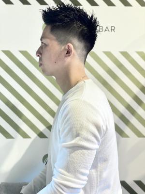 大人のモヒカンスタイル【BARBER-BAR】