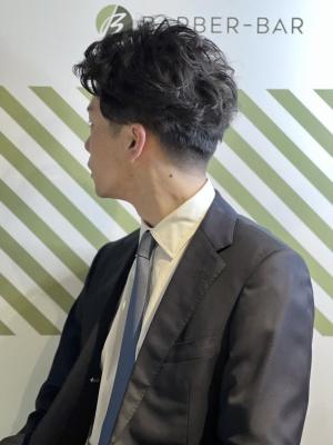 大人のビジネスヘアスタイル【BARBER-BAR】