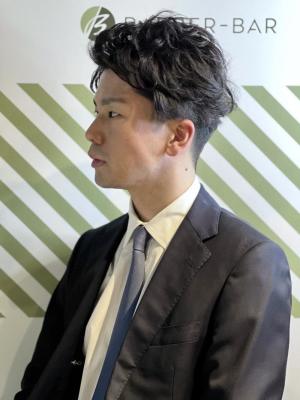 大人のビジネスヘアスタイル【BARBER-BAR】
