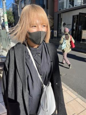 外国人風カラー エギョモリ ネオンカラー シアーグレージュ