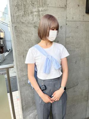 ミルクティーベージュ　ホワイトベージュ　ベージュ