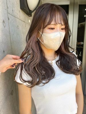 ピンクベージュ　ラベンダーピンク　ラベンダーカラー