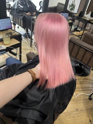 ピンクベージュ　ラベンダーピンク　ラベンダーカラー