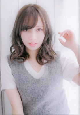 モテ髪愛されゆるふわアッシュ