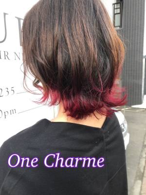 Hair Design One Charme×カラー
