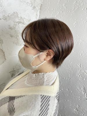 ショートボブ/イルミナカラー/10代20代/￥7700