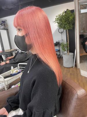 ホワイトグレージュ コンマヘア くすみブルー ダークアッシュ