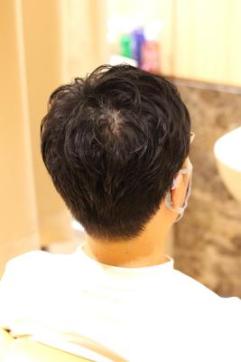 ビジネスツーブロ＋パーマ