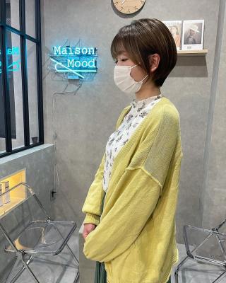 ナチュラルマッシュショート