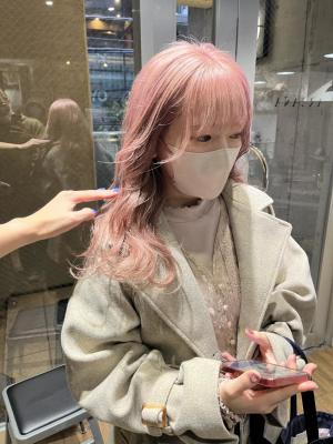 ホワイトグレージュ　ダークアッシュ　ニュアンスカラー